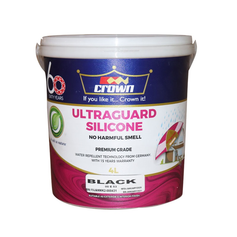 Crown Permacote Ultraguard Rain-Proof Silicone Paint 4L – Nafrom Kenya